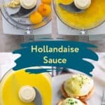 Effortlessly create classic hollandaise sauce using a food processor by following this step-by-step process, from blending fresh ingredients to achieving a smooth, buttery finish. Finally, serve your luscious hollandaise sauce generously over perfectly poached eggs benedict for an elegant and delicious brunch.